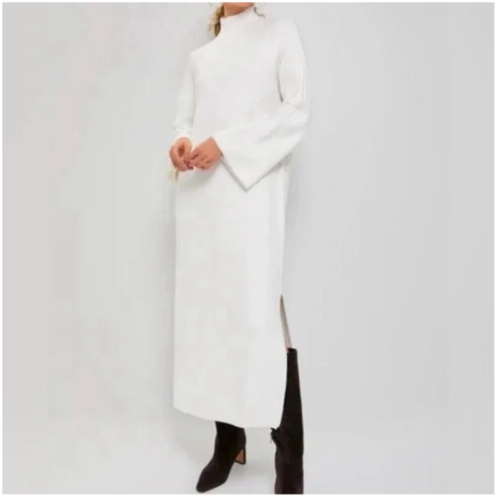 Pomander Place NWT Women's Winter White NOIR VIVIANNE Midi Dress, Size XXLarge